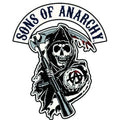 Sons of Anarchy Reaper Logo Patch