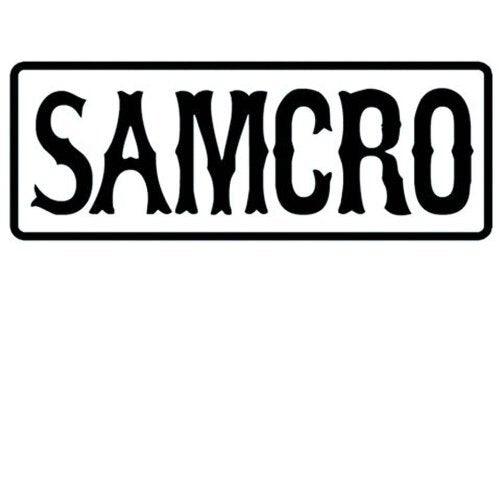Sons of Anarchy SAMCRO Text Patch
