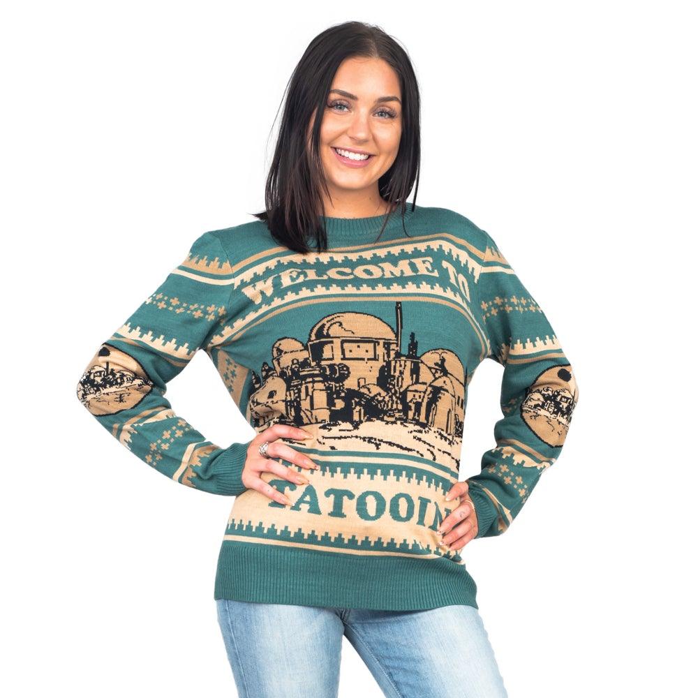 Star Wars Welcome to Tatooine Adult Unisex Ugly Christmas Sweater