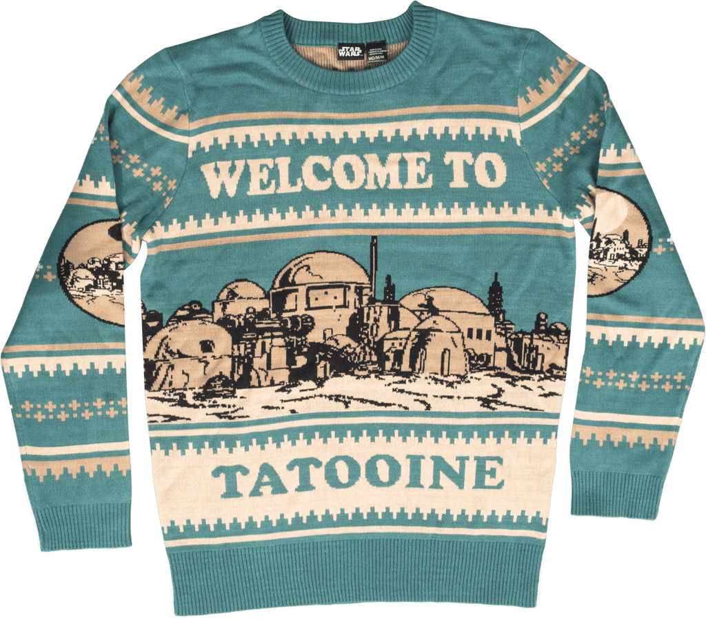 Star Wars Welcome to Tatooine Adult Unisex Ugly Christmas Sweater