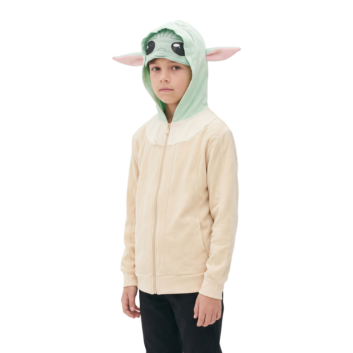 Star Wars Yoda Kids Boys Hoodie Mask with Ears