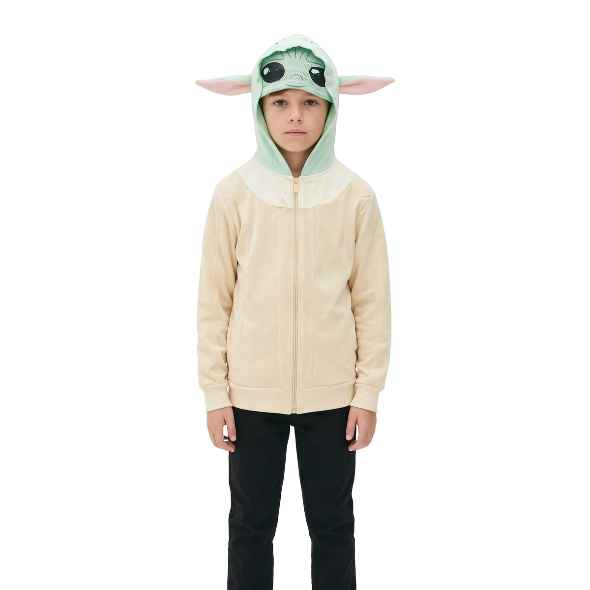 Star Wars Yoda Kids Boys Hoodie Mask with Ears