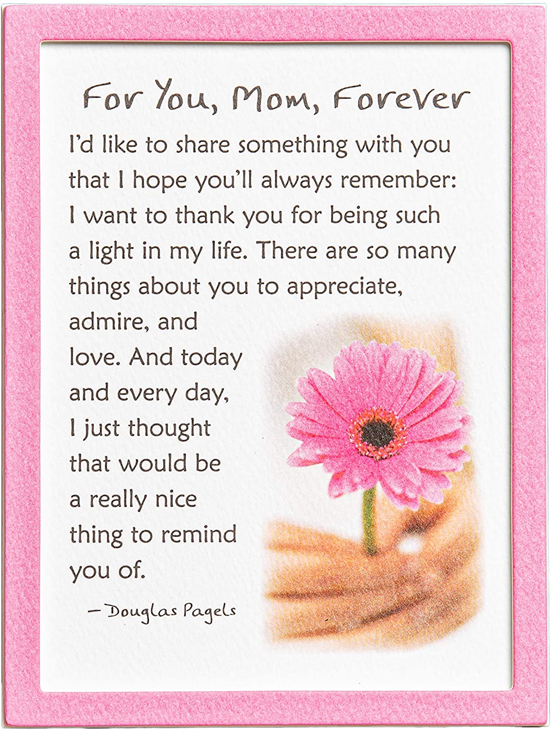 Easel-back Print with Magnet - For You, Mom, Forever