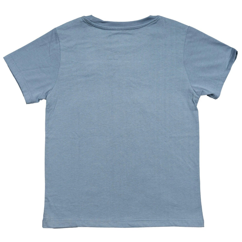 Stitch Character Chilling Boys Short Sleeve Light Blue Youth T-Shirt