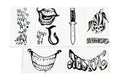 Suicide Squad The Joker Water Transfer Body Tattoos
