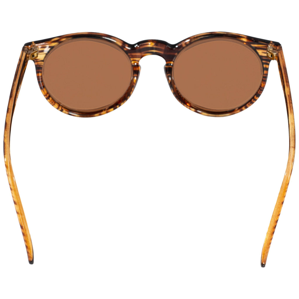 Sunglasses for Men Women Tortoiseshell Tan Brown Dark Lens Glasses