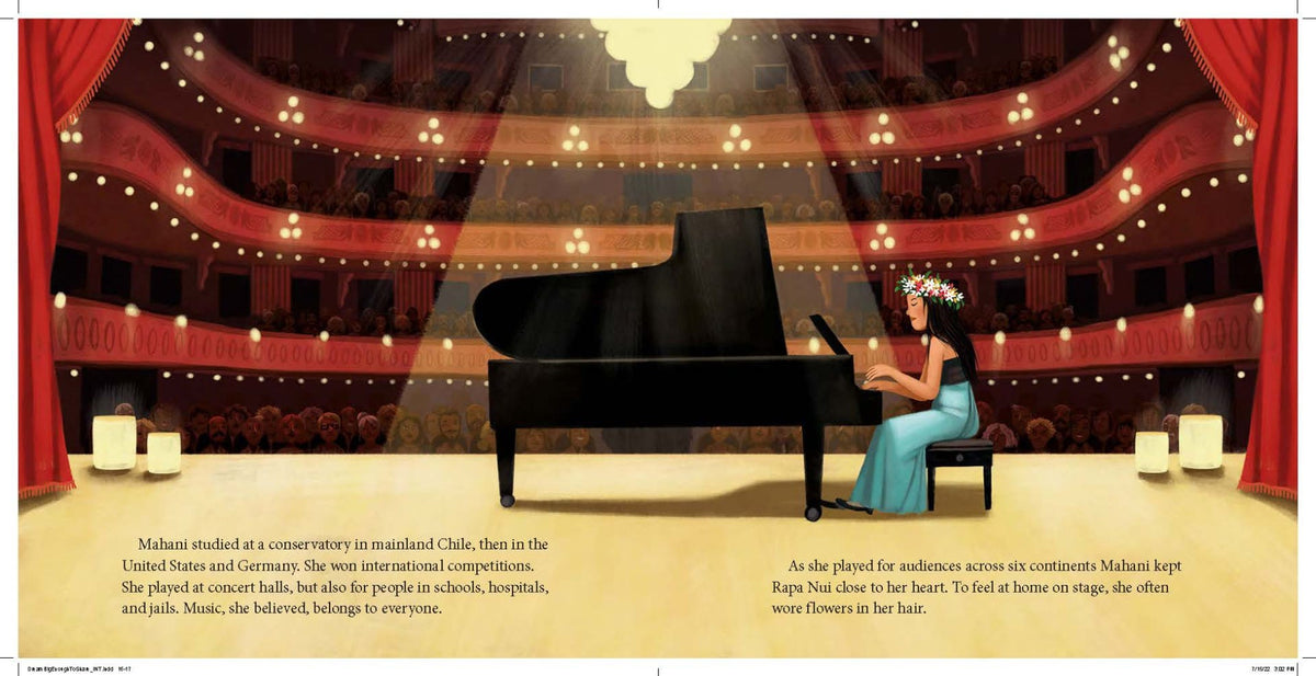 The Girl Who Heard The Music - Hardcover Book