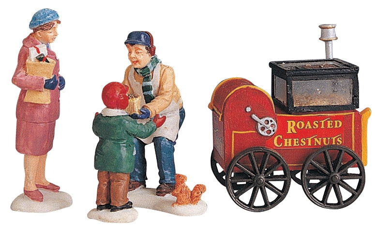 Roasted Chestnut Stand - 4 Piece Set