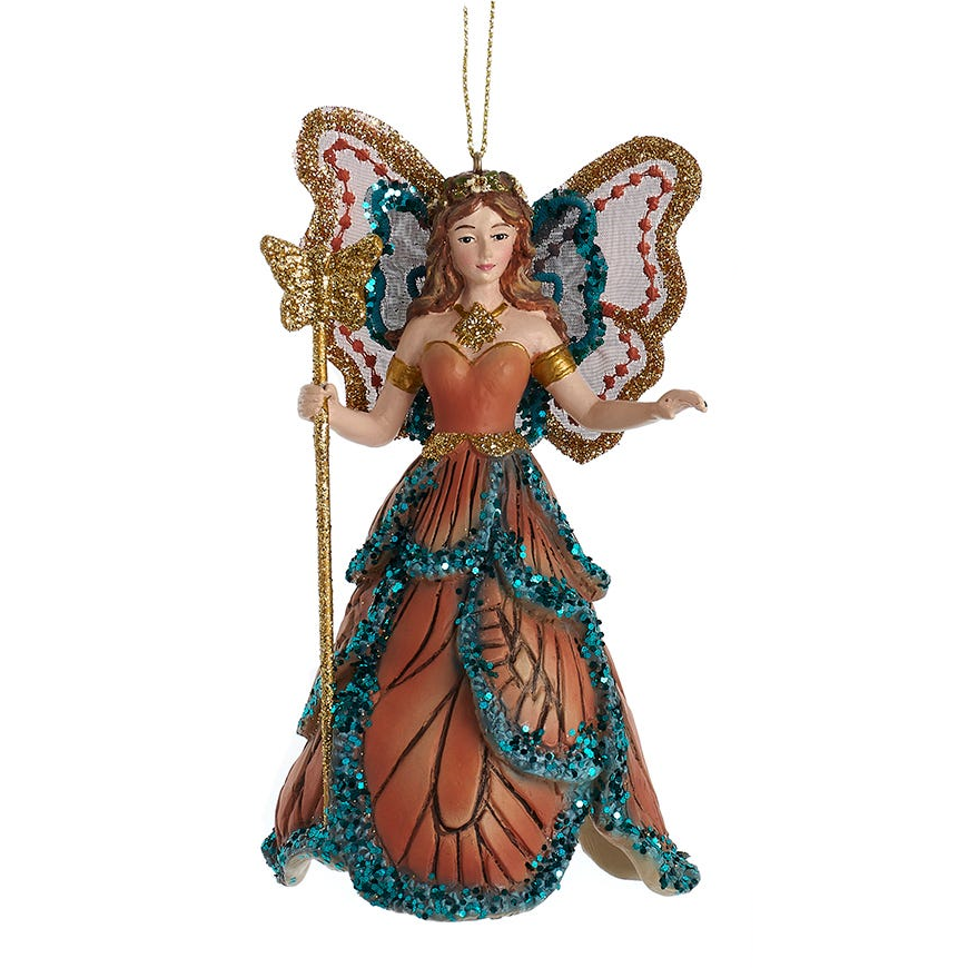 Fairy Queen Ornament - Copper