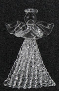 Spunglass Ornament - Clear Angel Praying