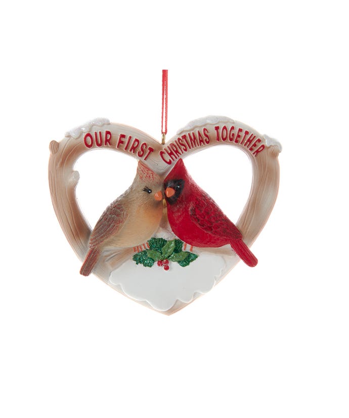 Our First Christmas Together - Cardinals Ornament