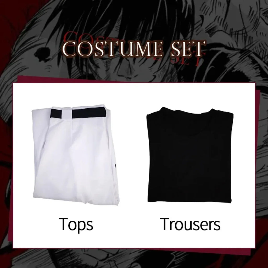 Jujutsu Kaisen Toji Fushiguro Cosplay - Sorcerer Killer Uniform & Wig