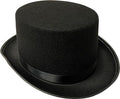 Black Felt Top Hat