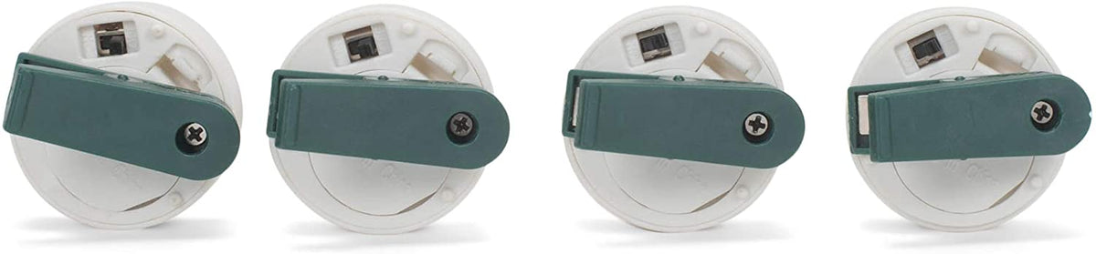 Clip on Battery Operated Tea Light - 4 Pack