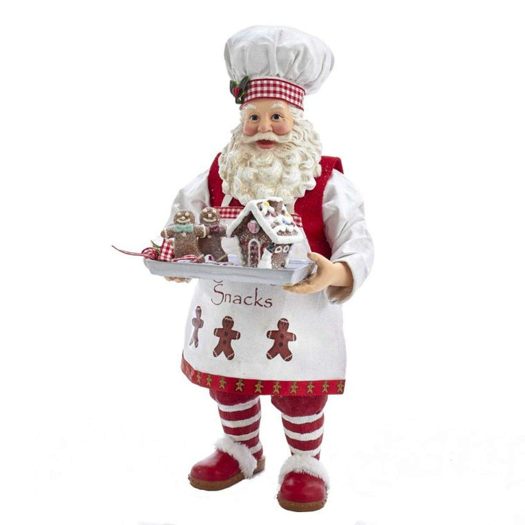 Fabriche Gingerbread Chef Santa