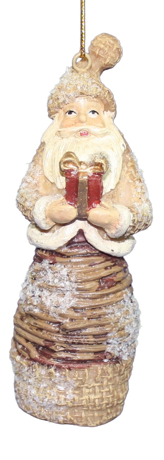 Resin Woodland Santa - Present