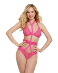 Dreamgirl Collared Bralette & Panty Playset
