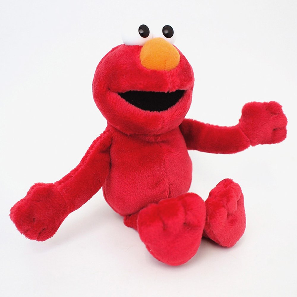 Sesame Street Elmo Plush Beanbag