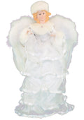 16 Inch Classic Feather Angel in White