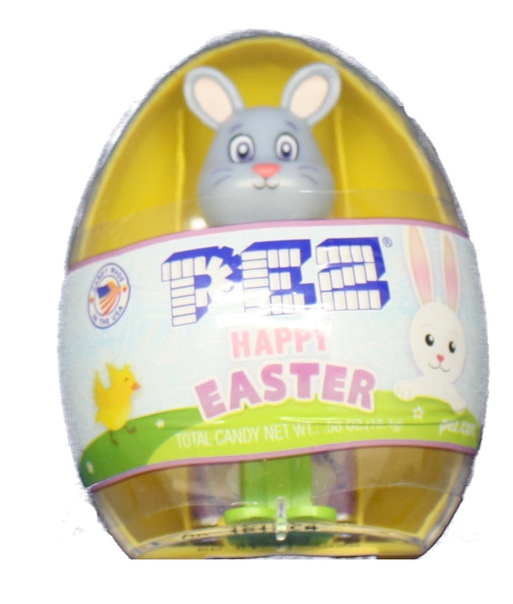 Easter Egg Pez Dispenser - Grey Bunny