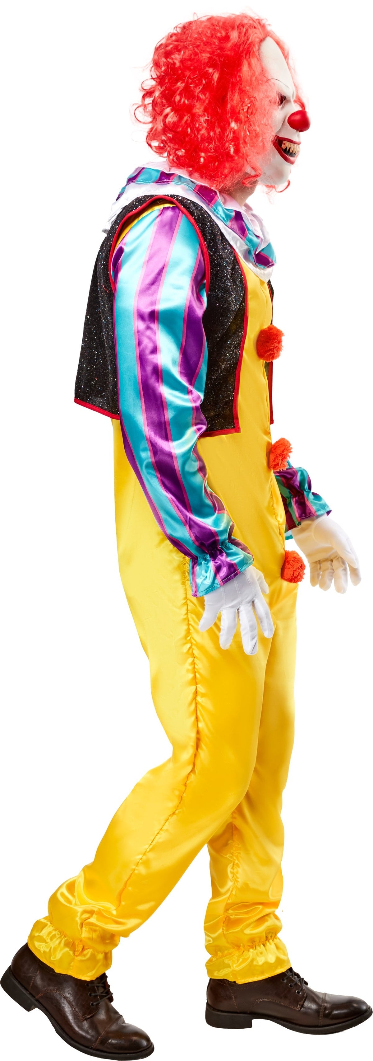 IT the Movie: Deluxe Pennywise Adult Costume with Mask XS