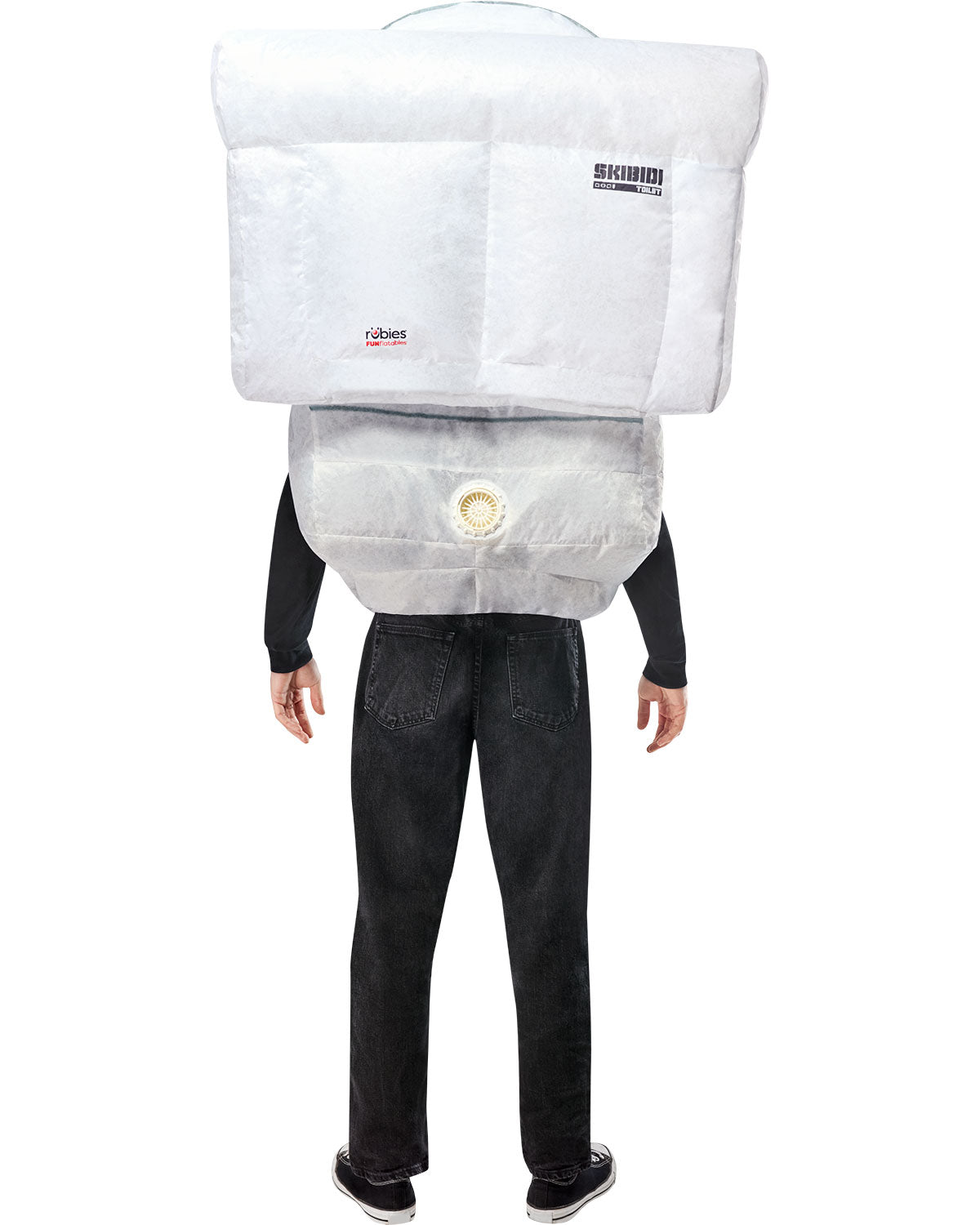 Skibidi Toilet: Adult Inflatable Costume with Mask