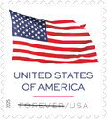 2025 U.S. Flag Forever Postage Stamps Roll/Coil – 100 Count