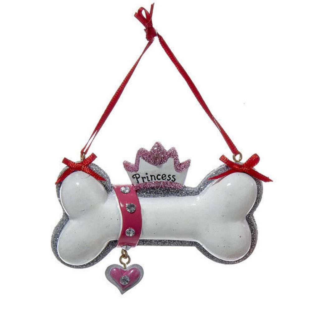 Dog Bone Ornaments - Princess
