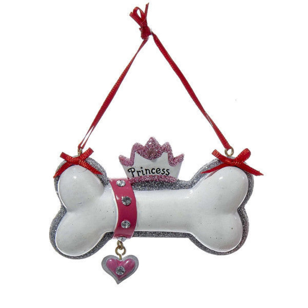 Dog Bone Ornaments - Princess