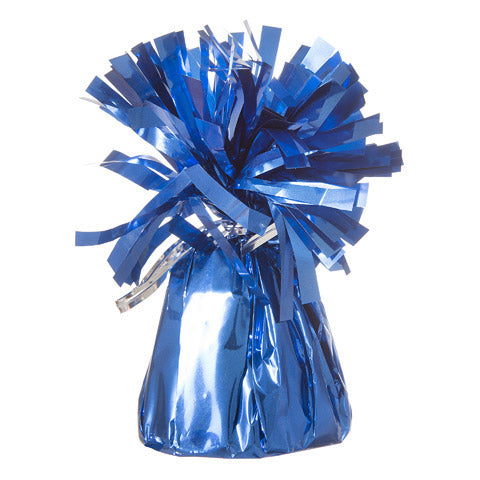Foil Helium Balloon Weight - Royal Blue