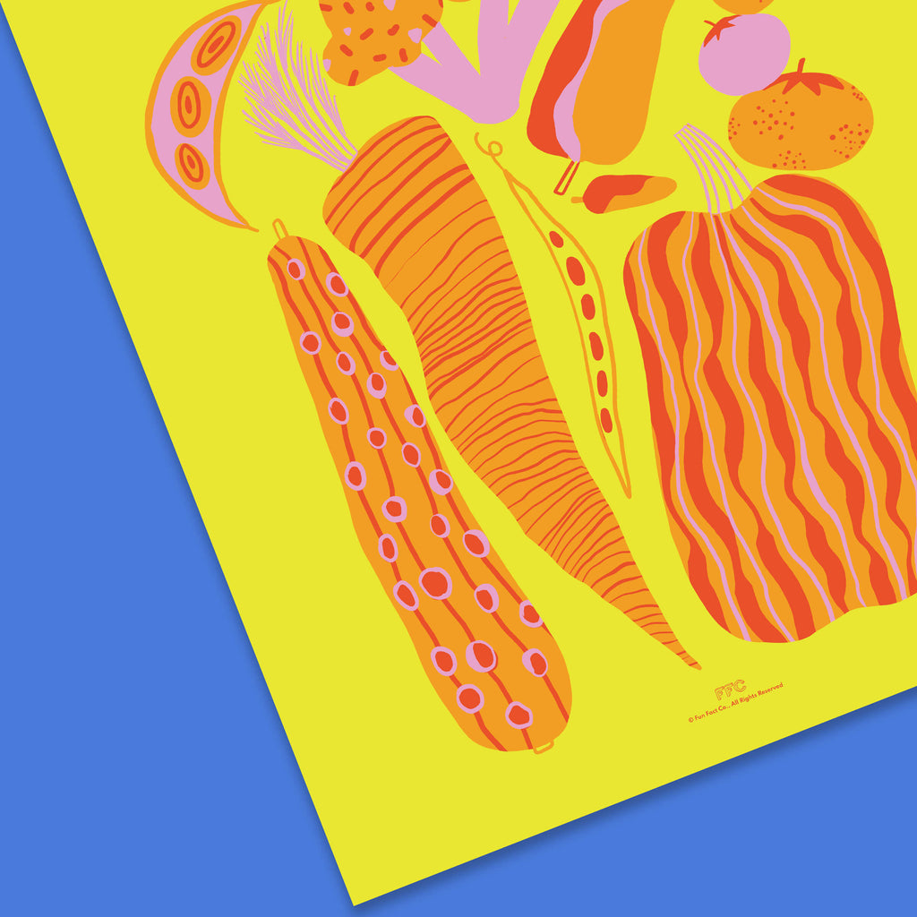 Veggie Fun Facts Print