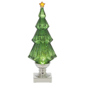 Lighted LED Shimmer Green Tree