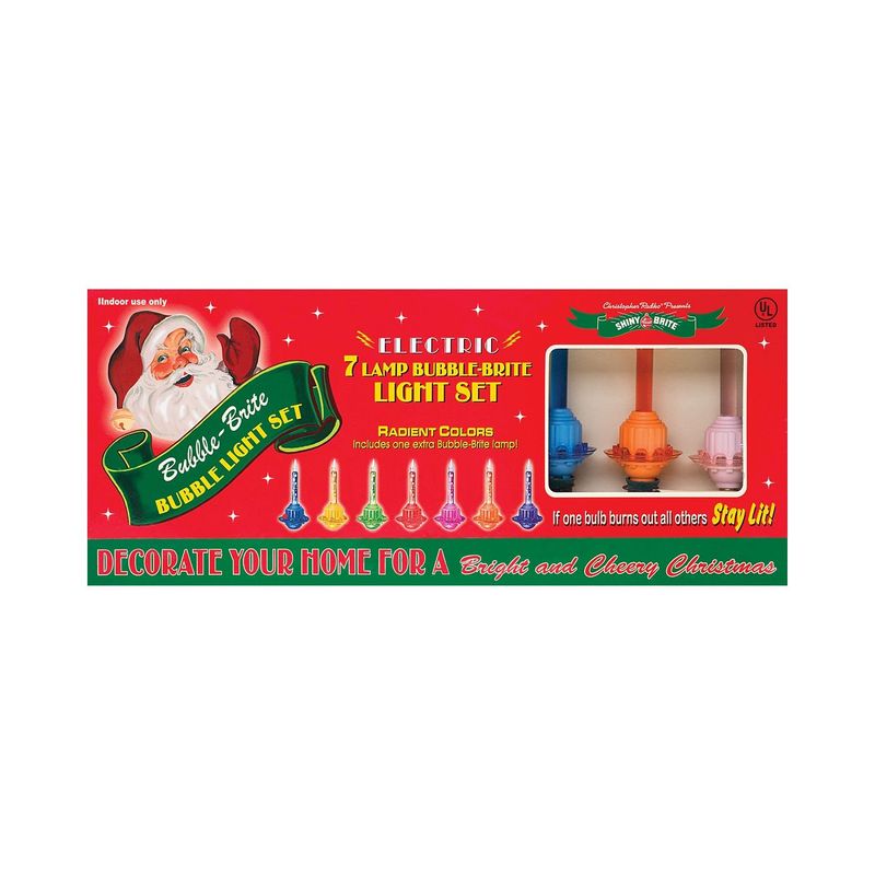 Holiday Splendor 7 Count Bubble Lights