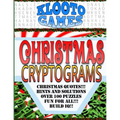 KLOOTO Games CHRISTMAS CRYPTOGRAMS - Paperback