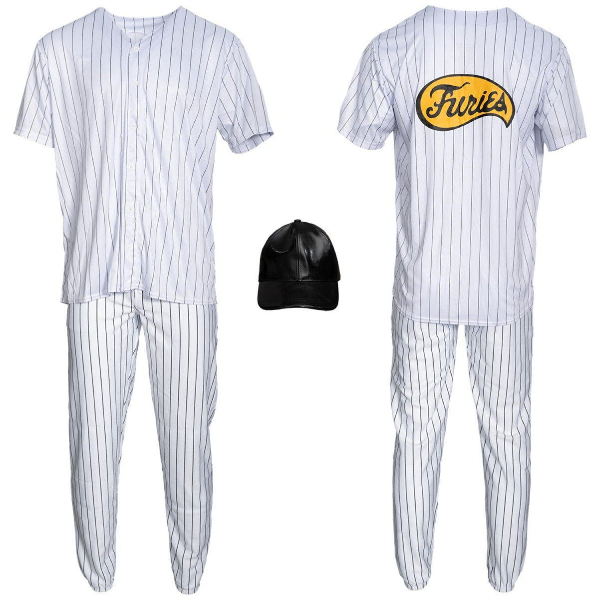 Warriors Jersey Pants and Hat Adult Unisex Halloween Cosplay Complete Set