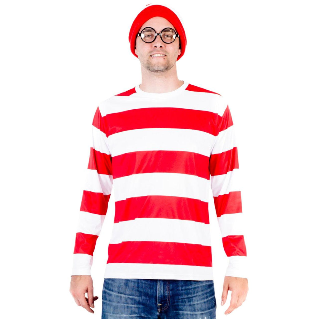 Where's Waldo DELUXE Adult Costume Set
