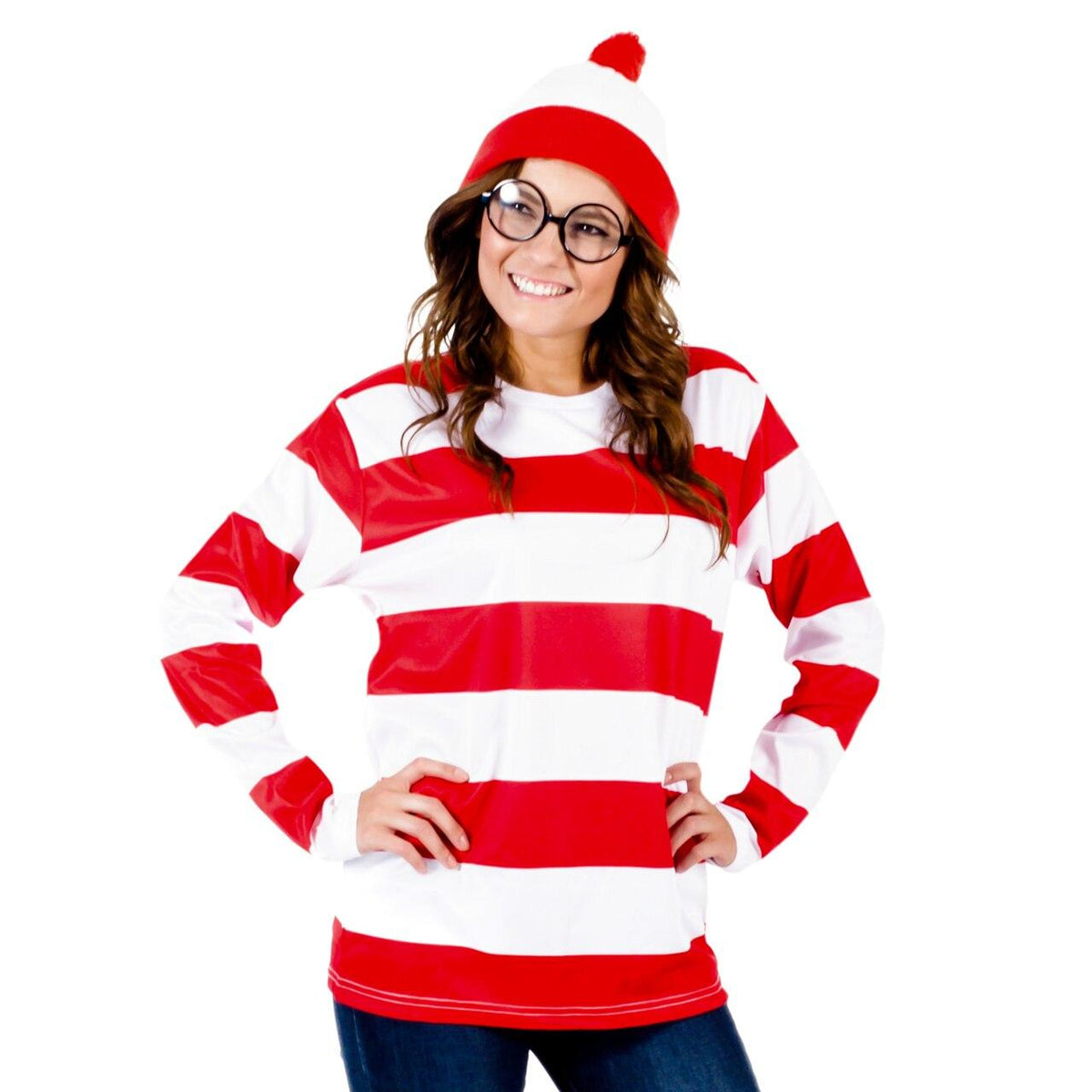 Where's Waldo DELUXE Adult Costume Set