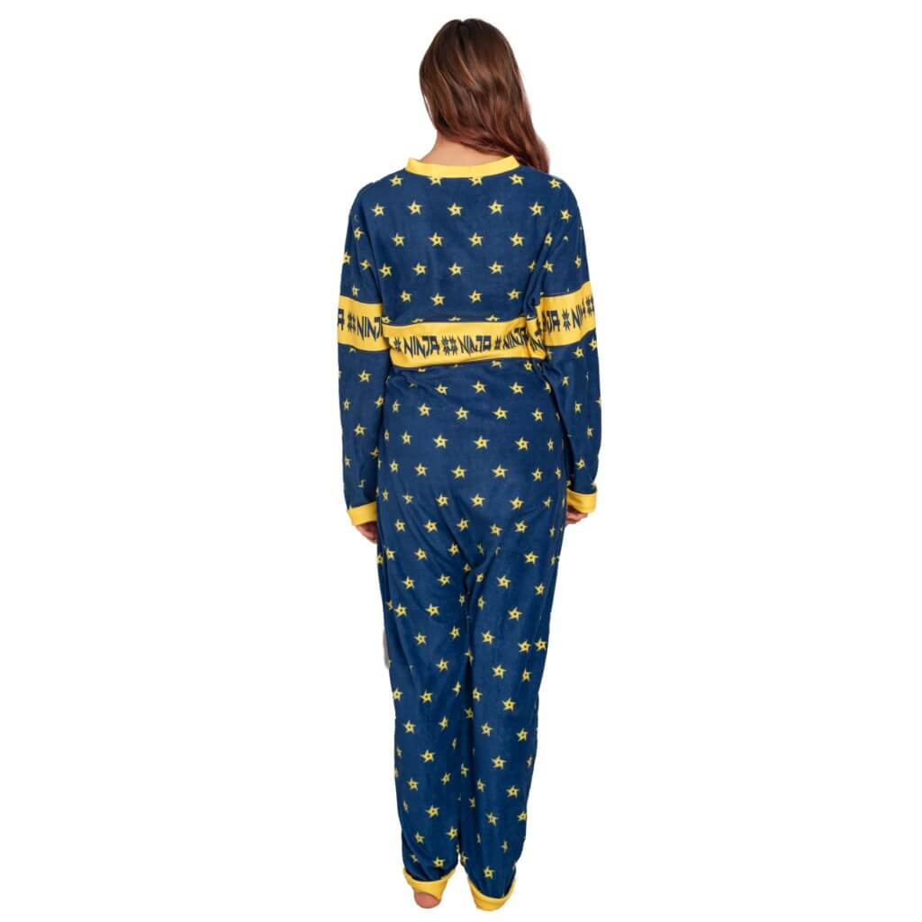 Women's Fortnite Ninja Shurikens Christmas Pattern Jumpsuit