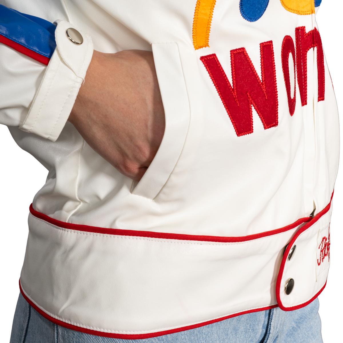 Wonder Bread Talladega Replica Stock Car Racing Movie Halloween Cosplay Costume Jacket