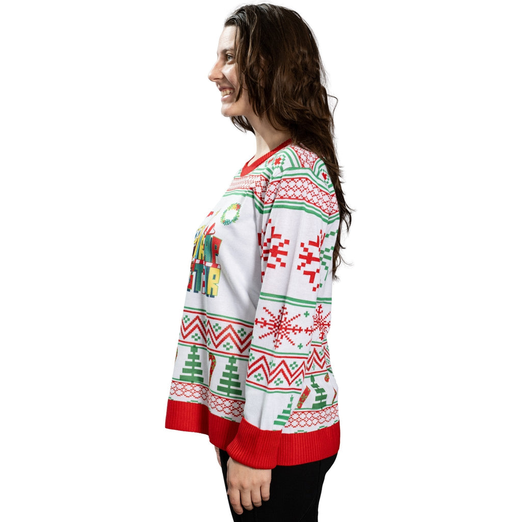 Wrap Star SpongeBob Christmas Sweater