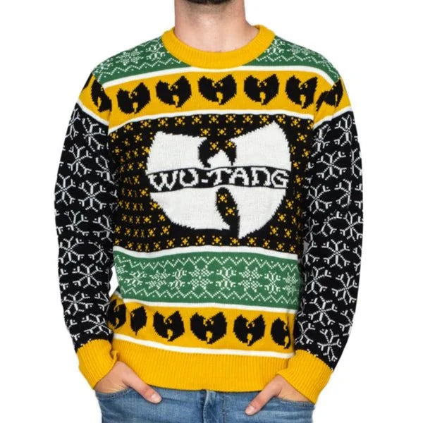 Wu-Tang Clan Killer Bee Logo Ugly Christmas Sweater