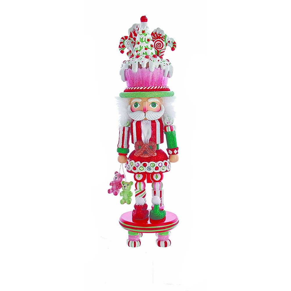 18 Inch Hollywood Bakery Hat Nutcracker - Cupcake