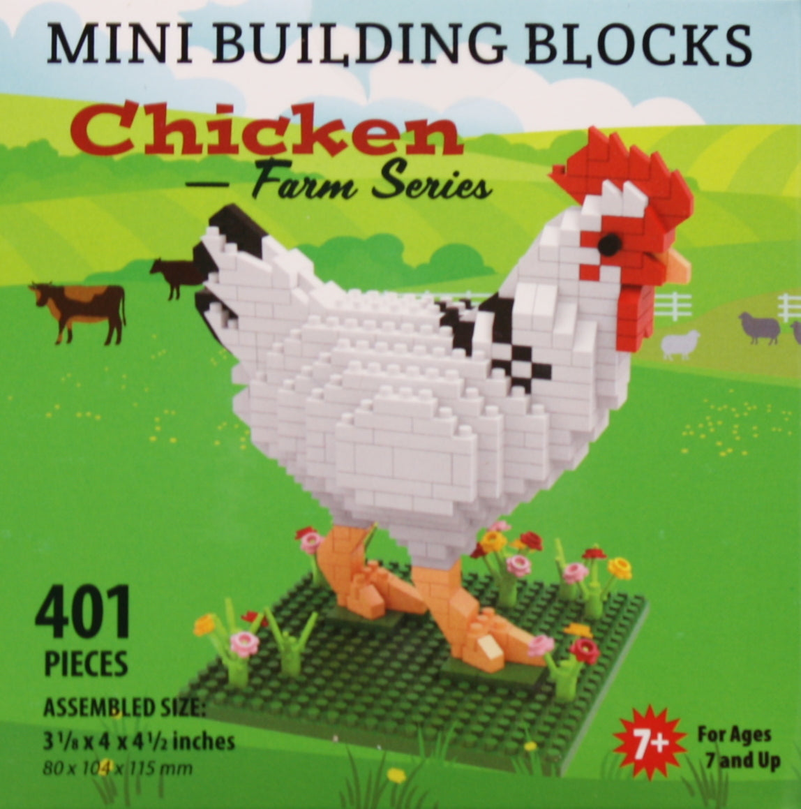 Mini Building Blocks - Farm Series - Chicken