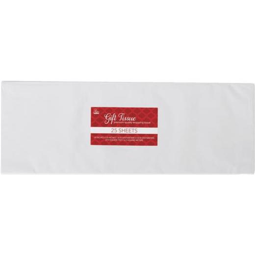 White Gift Tissue - 25 Sheets
