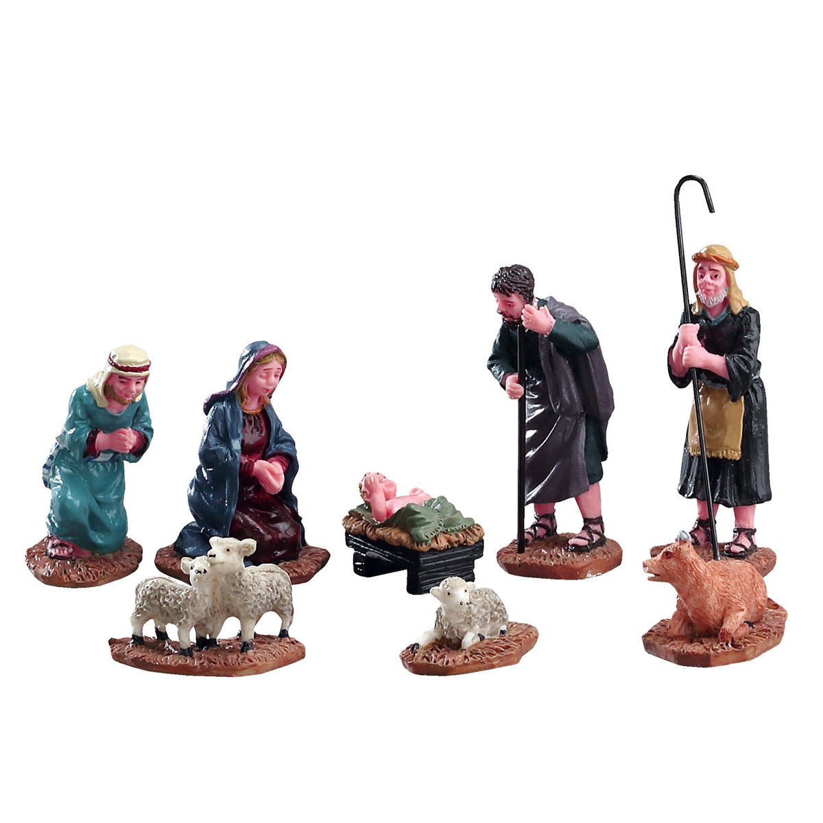 Nativity Village 3 Inch Figurines - 8 Piece Set