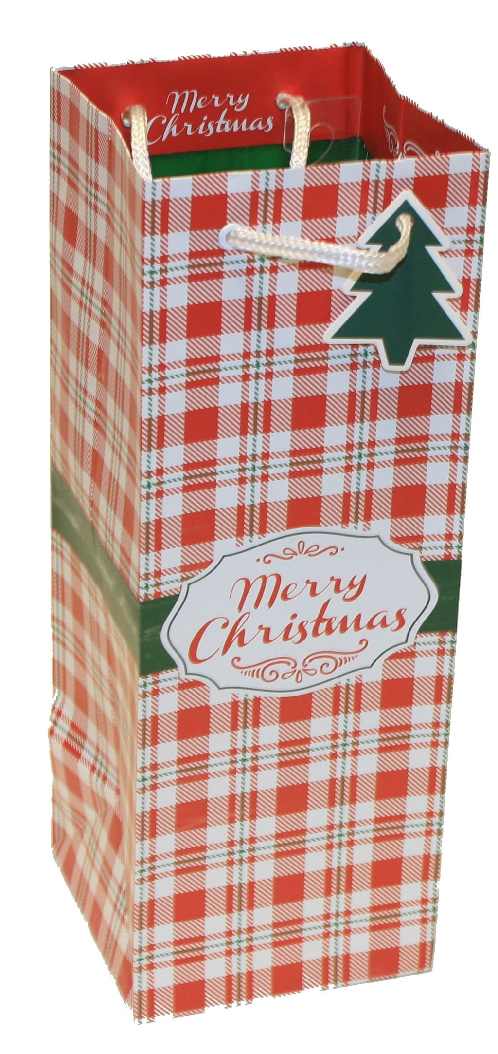 Bottle Gift Bag - Let It Snow