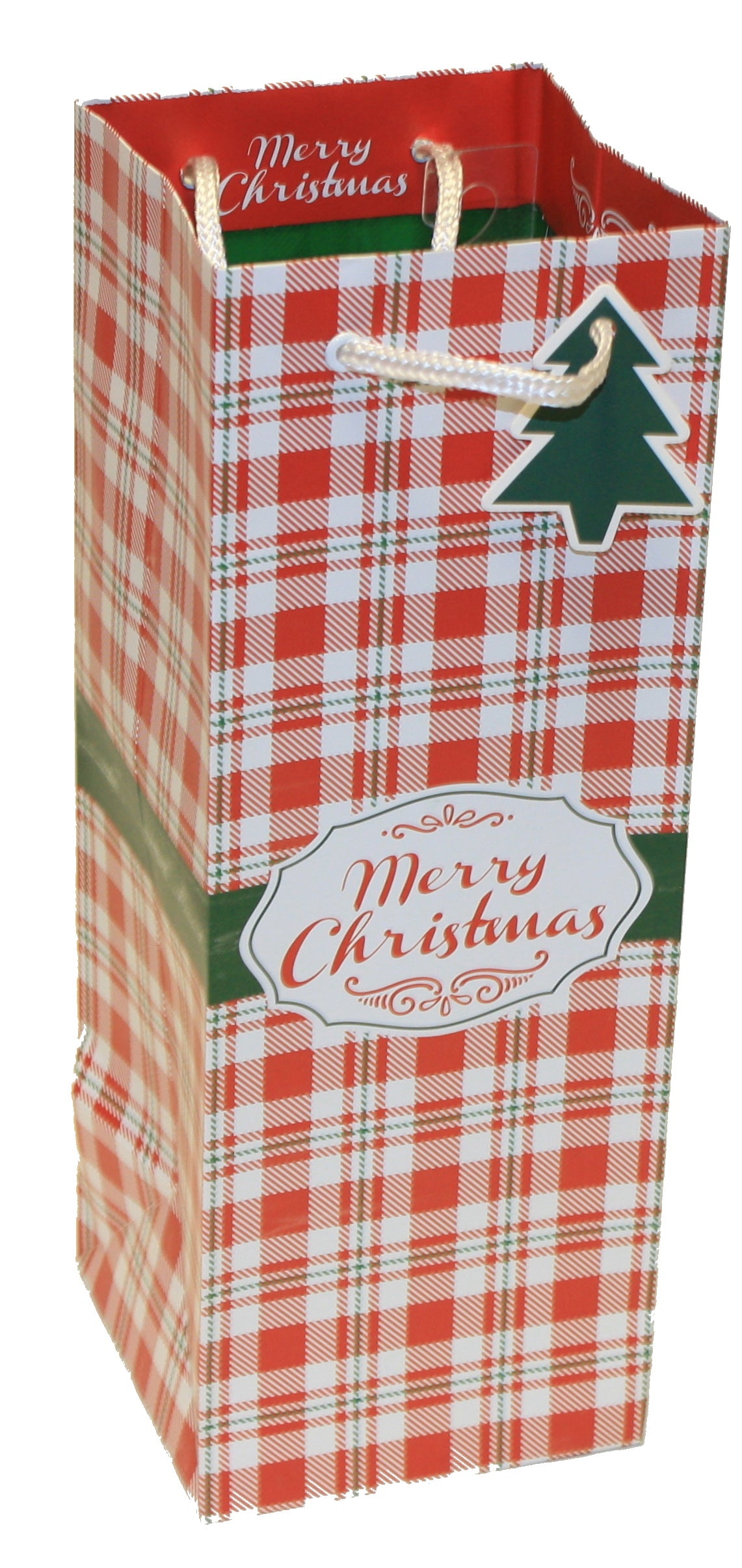 Bottle Gift Bag - Let It Snow