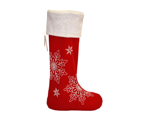 24 Inch Standing Stocking - Sparkle Me Traditional