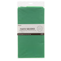 Plastic Table Cover - Rectangle - Emerald Green - 54 x 108 inches