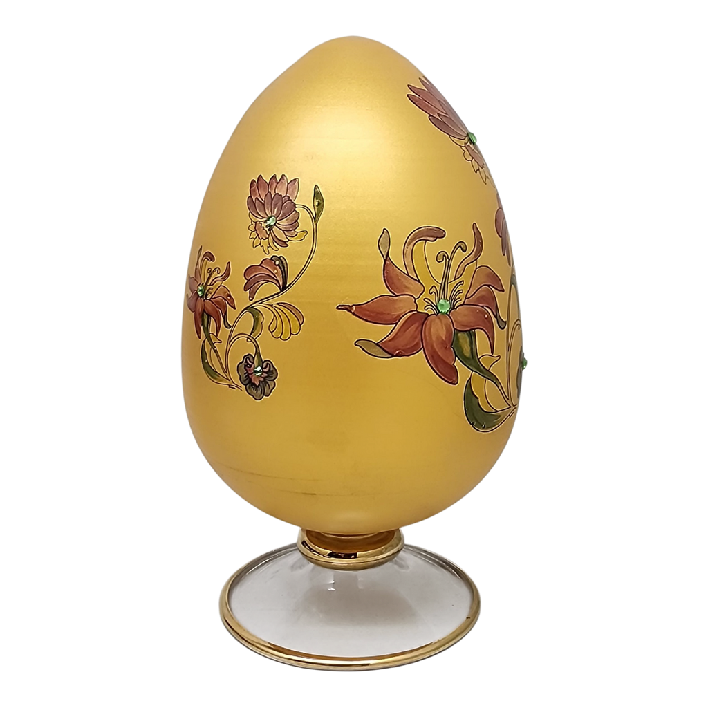 Egg With Wildflower And Vines